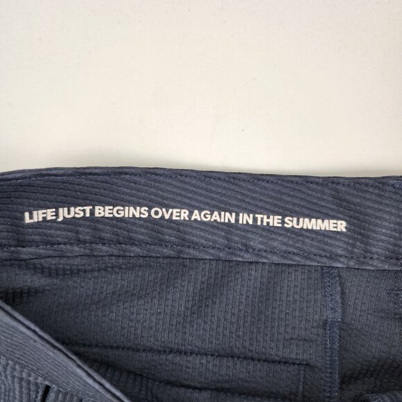 Rhone Pants Mens 32x33 Navy Blue Big Easy Searsucker Pant NWT - Picture 10 of 14